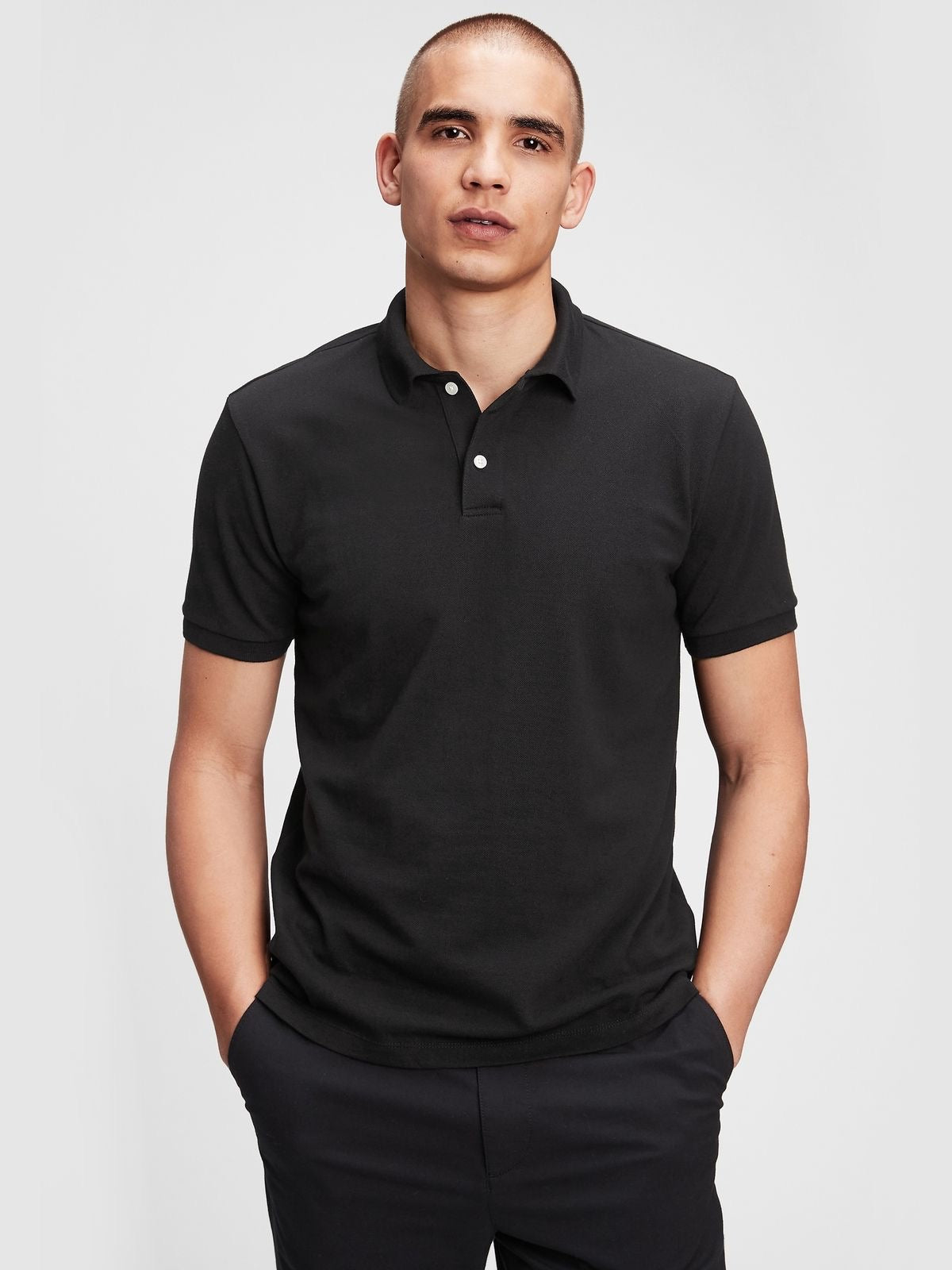 Solid Neck Pure Cotton UnisexT-shirt