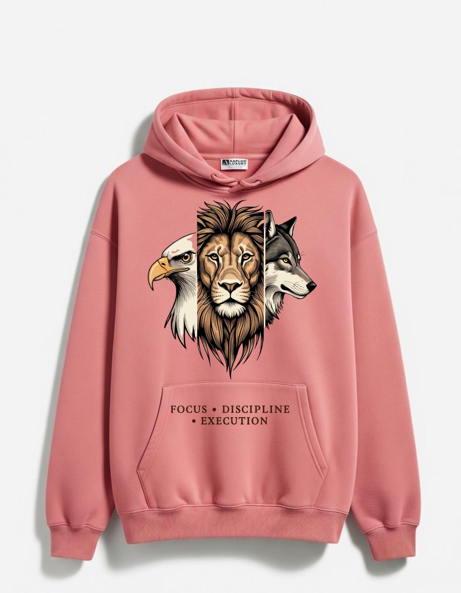 Focus. Discipline. Execution. – Stay Dedicated, Stay Unstoppable Unisex Hoodie