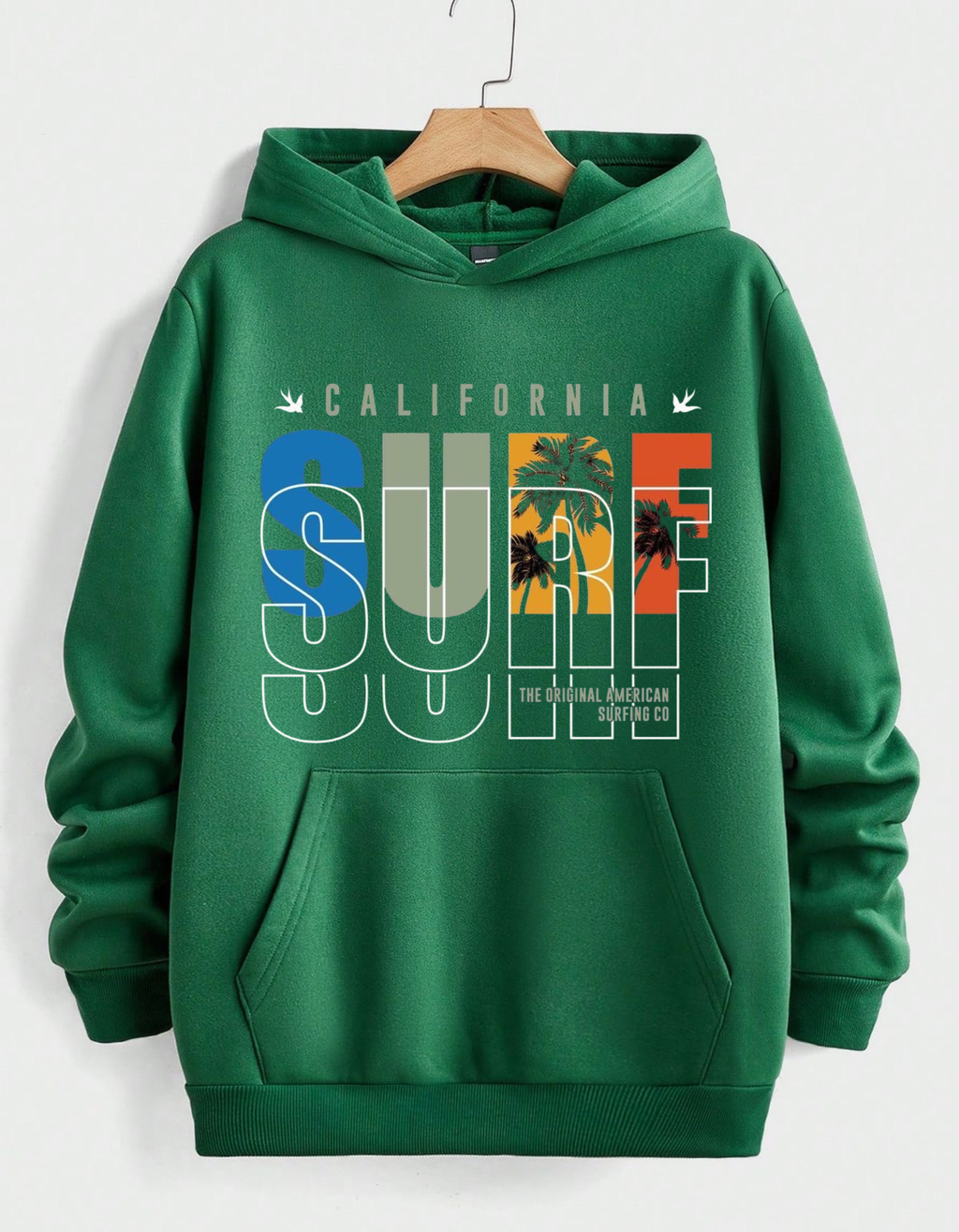 California Surf Hoodie – Modern Culture Inspired Casual Unisex Hoodie