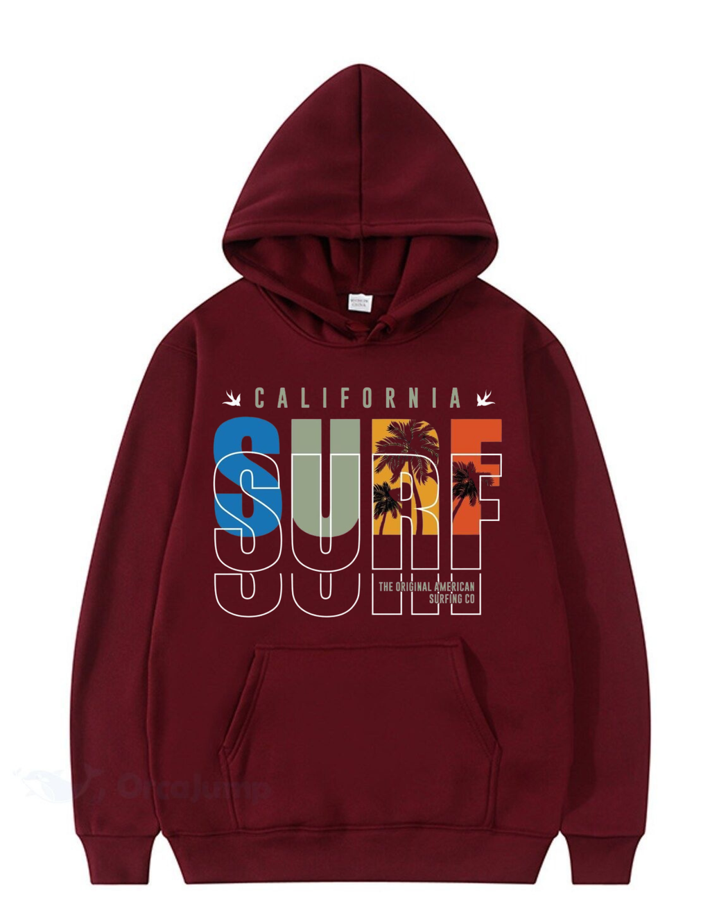 California Surf Hoodie – Modern Culture Inspired Casual Unisex Hoodie