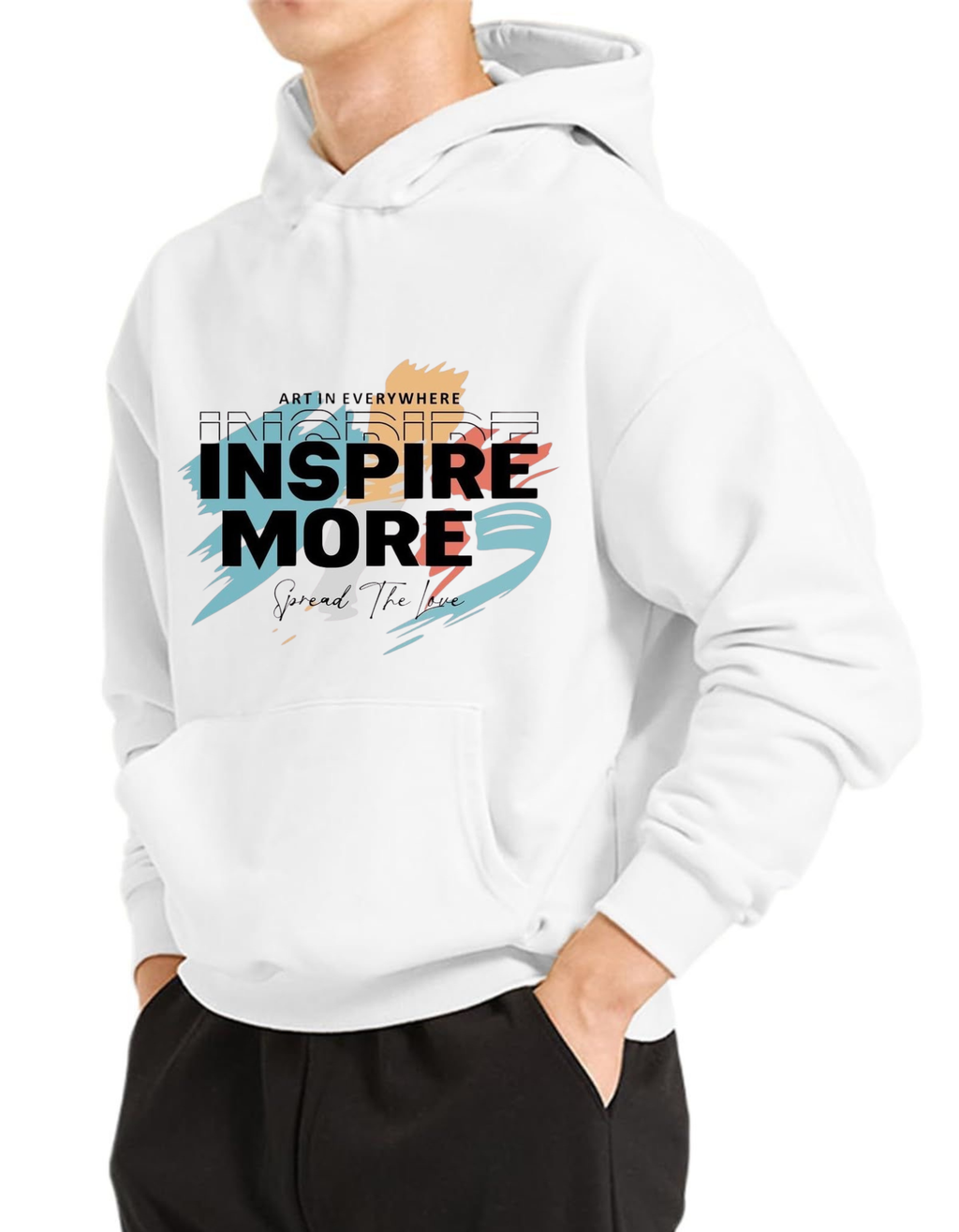 Art Is Everywhere – Inspire More and Spread Love — Creativity Hoodie For Men’s & Women’s