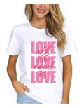 All We Need Is LOVE — Stylish T-shirt Design For Women’s