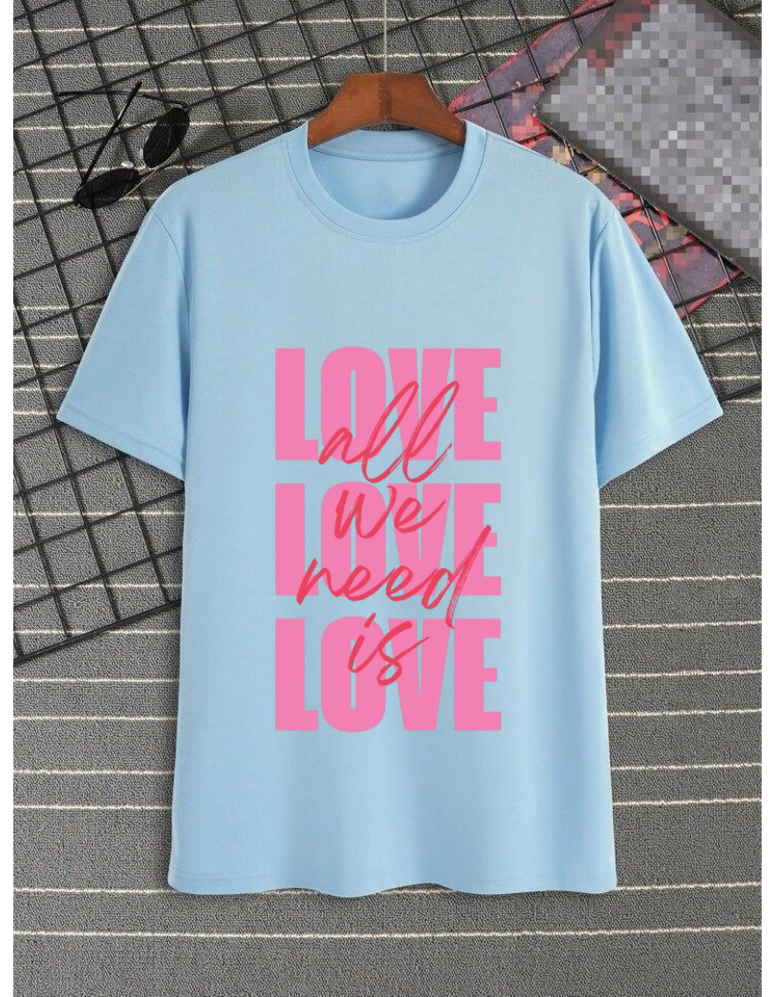 All We Need Is LOVE — Stylish T-shirt Design For Women’s