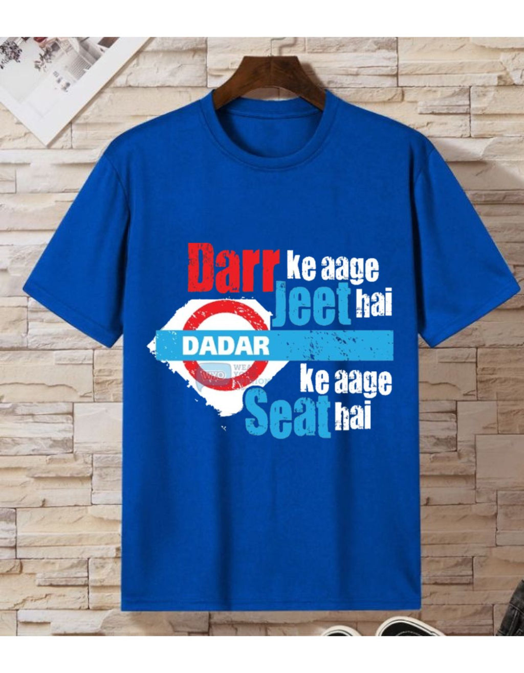 Darr Ke Aage Jeet Hai – Dadar Edition Graphic T-Shirt