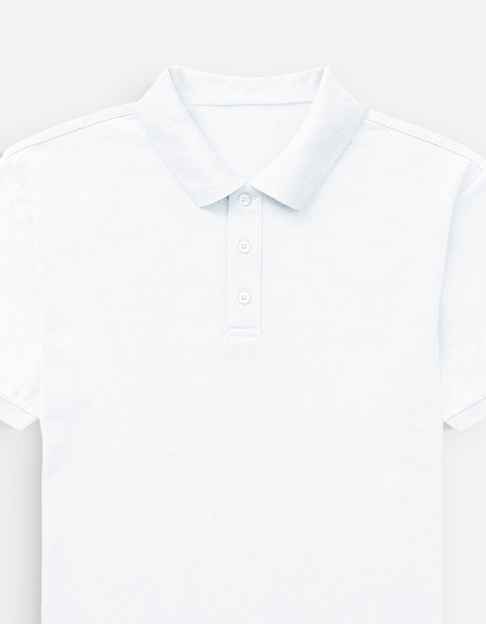 Solid Neck Pure Cotton UnisexT-shirt