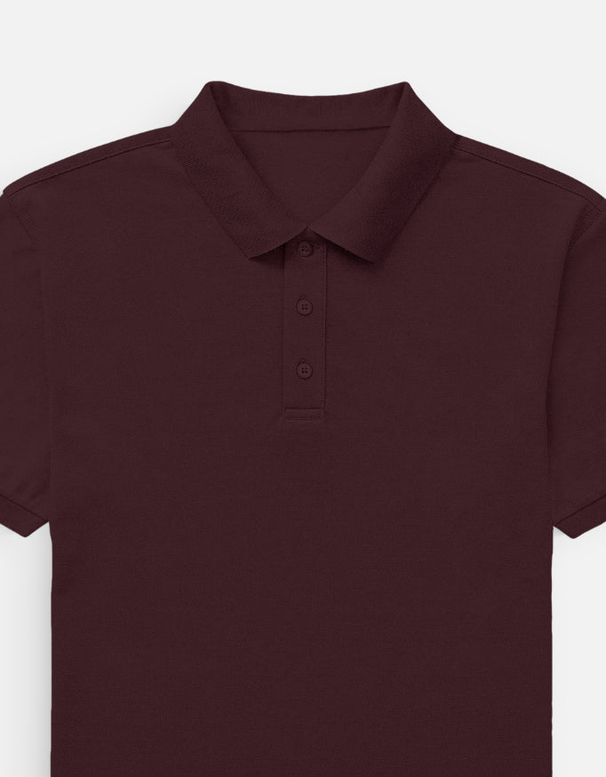 Solid Neck Pure Cotton UnisexT-shirt