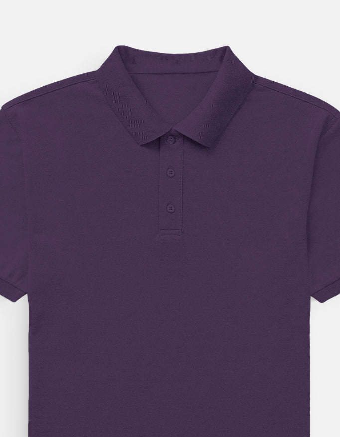 Solid Neck Pure Cotton UnisexT-shirt