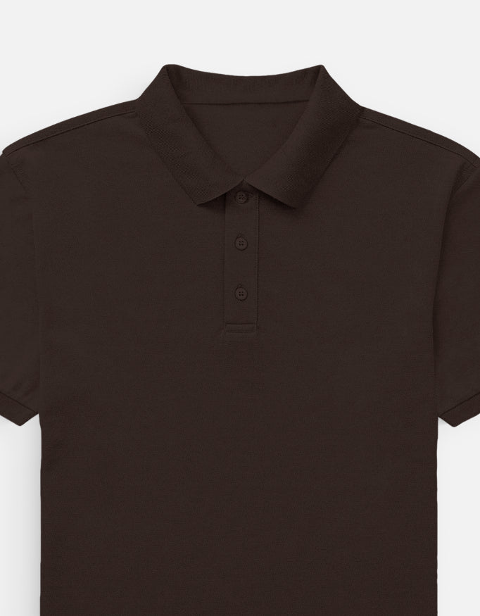 Solid Neck Pure Cotton UnisexT-shirt