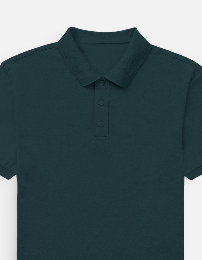 Solid Neck Pure Cotton UnisexT-shirt