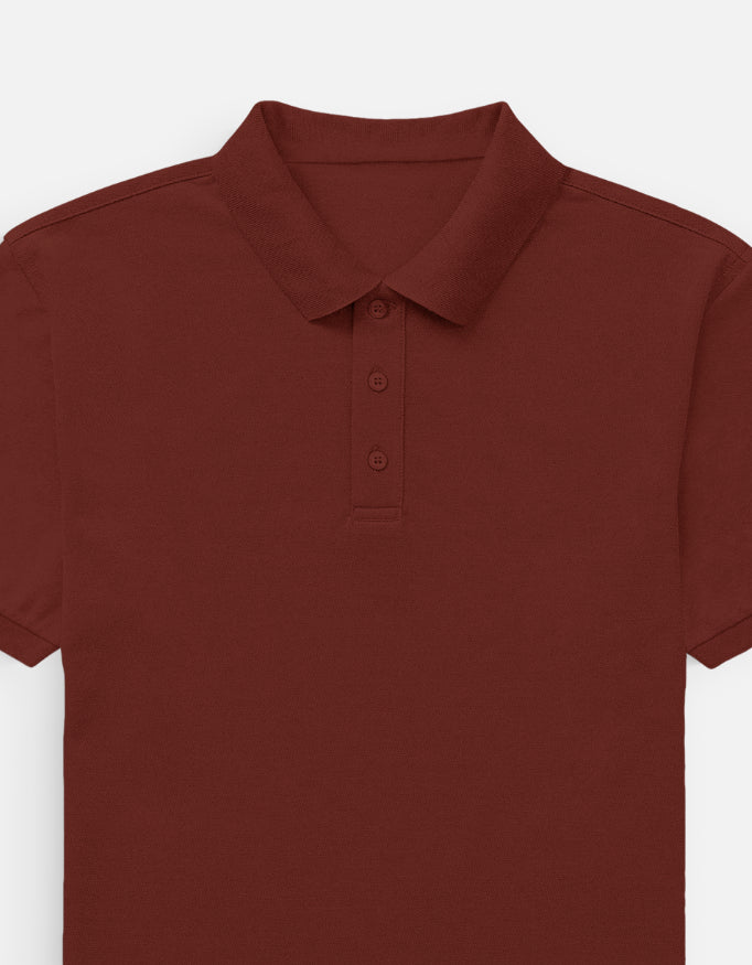 Solid Neck Pure Cotton UnisexT-shirt