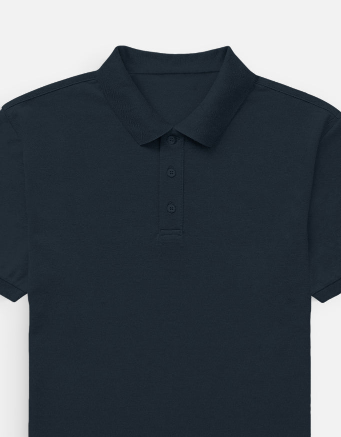 Solid Neck Pure Cotton UnisexT-shirt