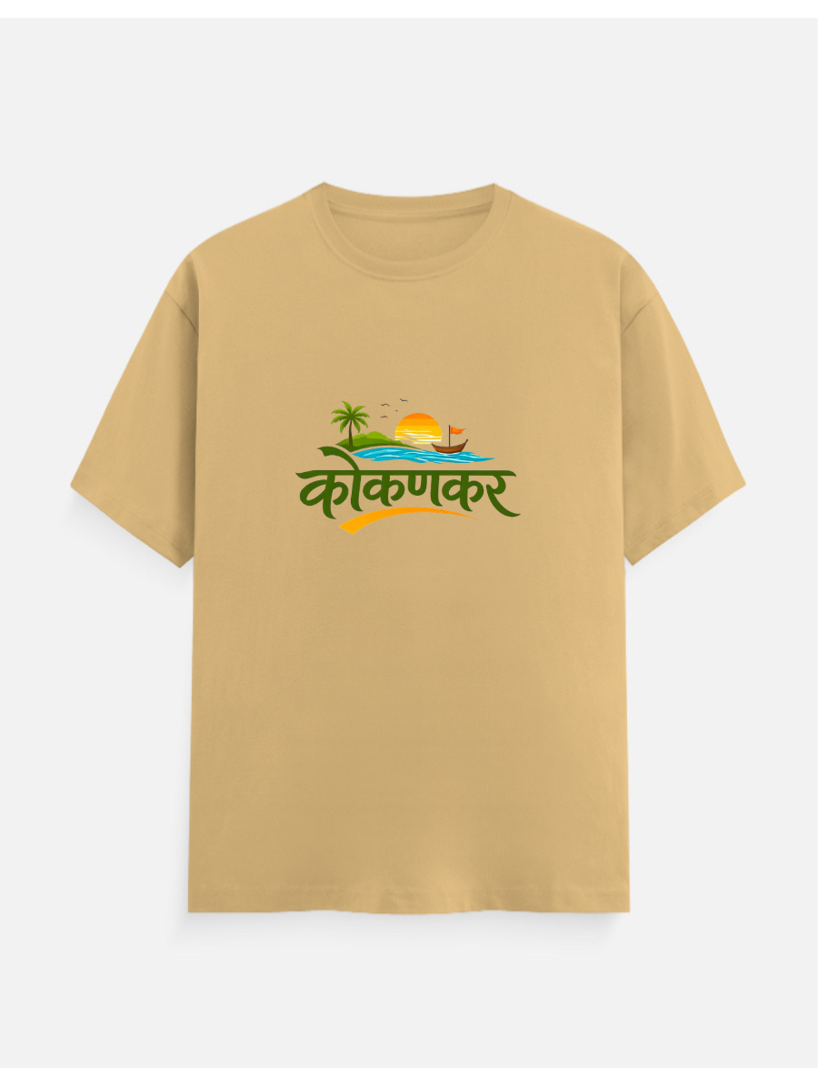Kokankar Vibes Only — Stylish Graphic Design For Unisex T-shirt