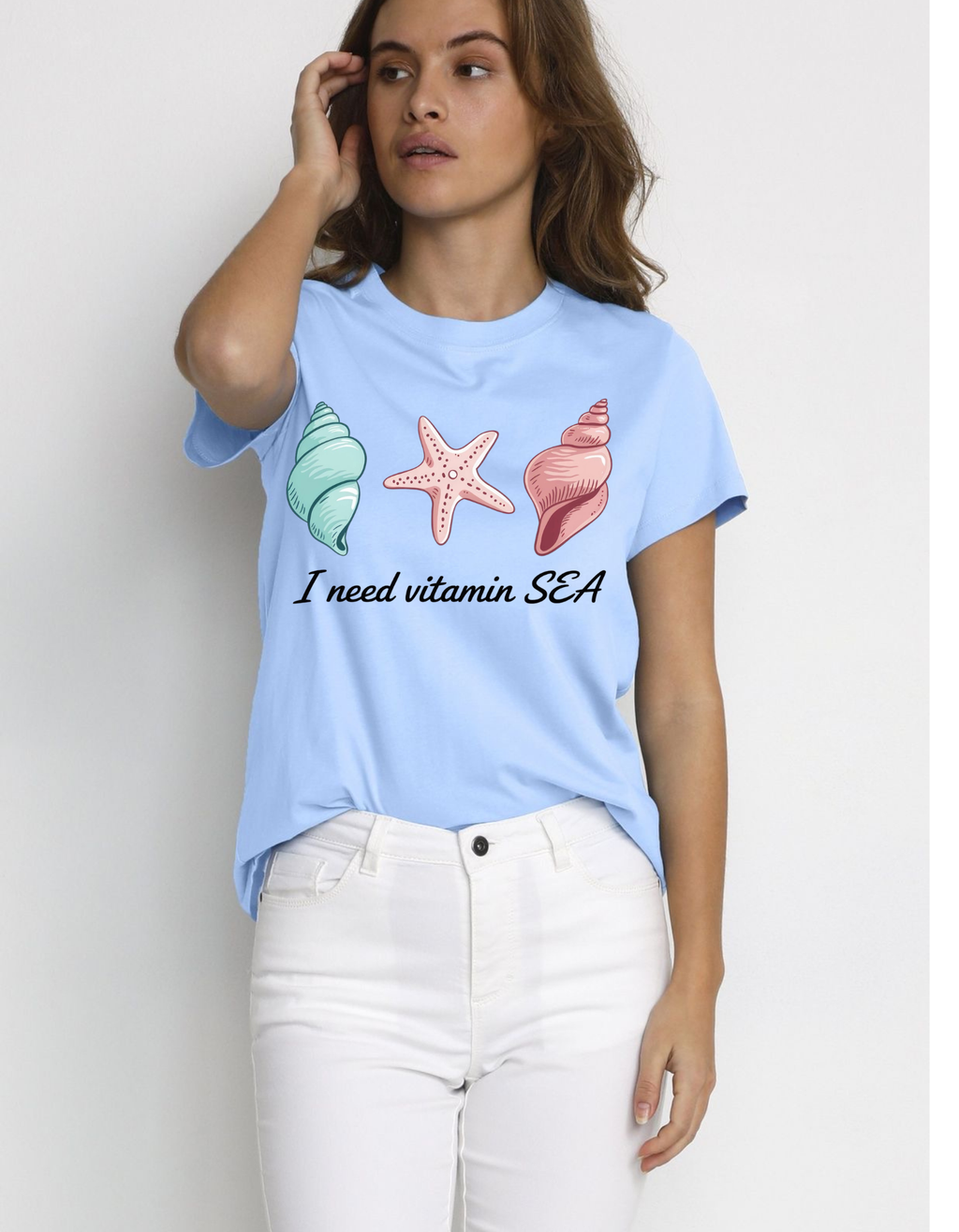 I Need Vitamin SEA — Stylish Cotton Women’s T-shirt
