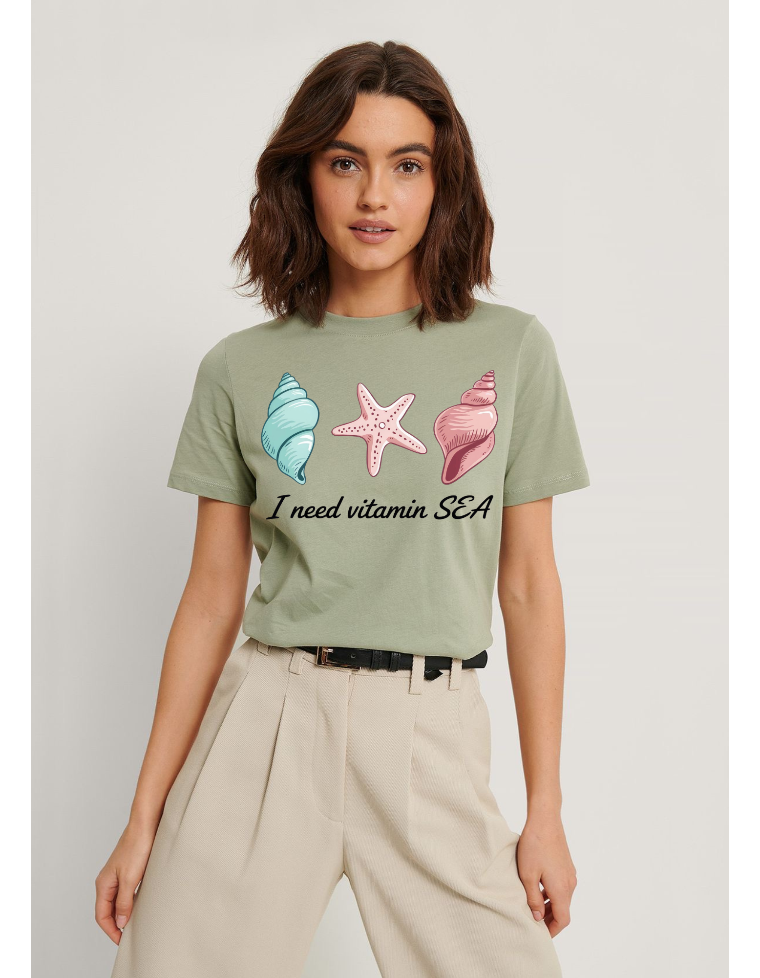 I Need Vitamin SEA — Stylish Cotton Women’s T-shirt