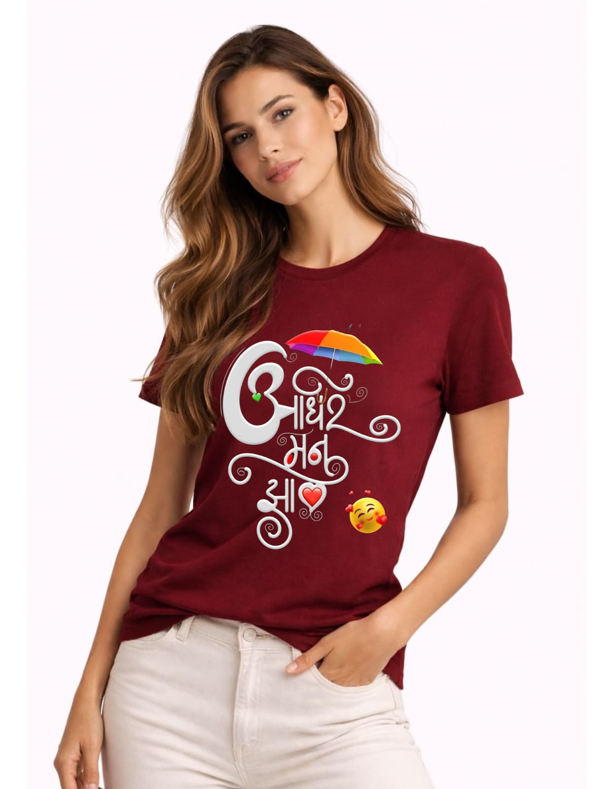 Adhir Mann Zale – The Monsoon Vibes Women's T-Shirt